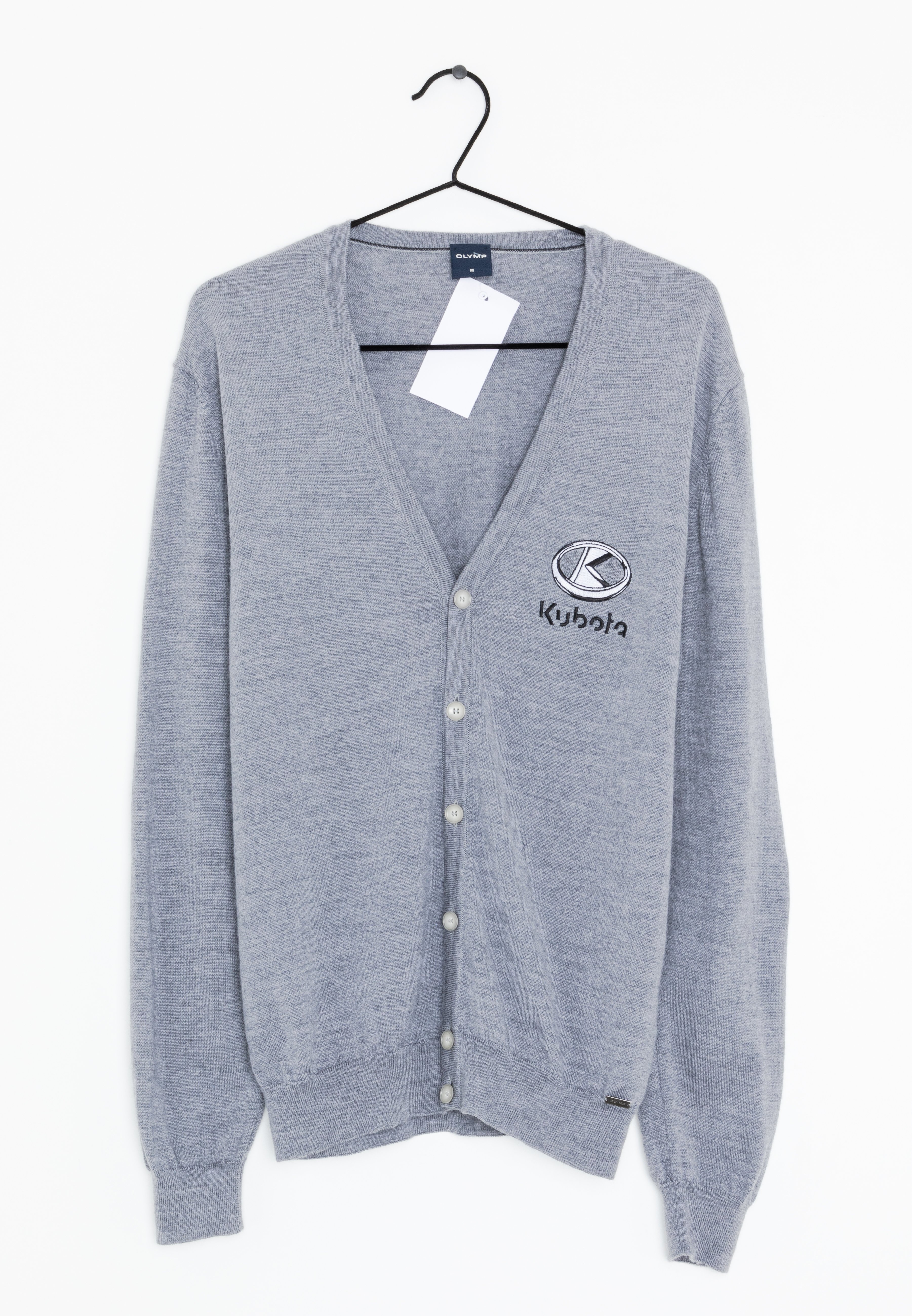 Olymp Herren Strickjacke anthrazit meliert 5301 16 67 Olymp Herren Strickjacke anthrazit meliert 5301 16 67